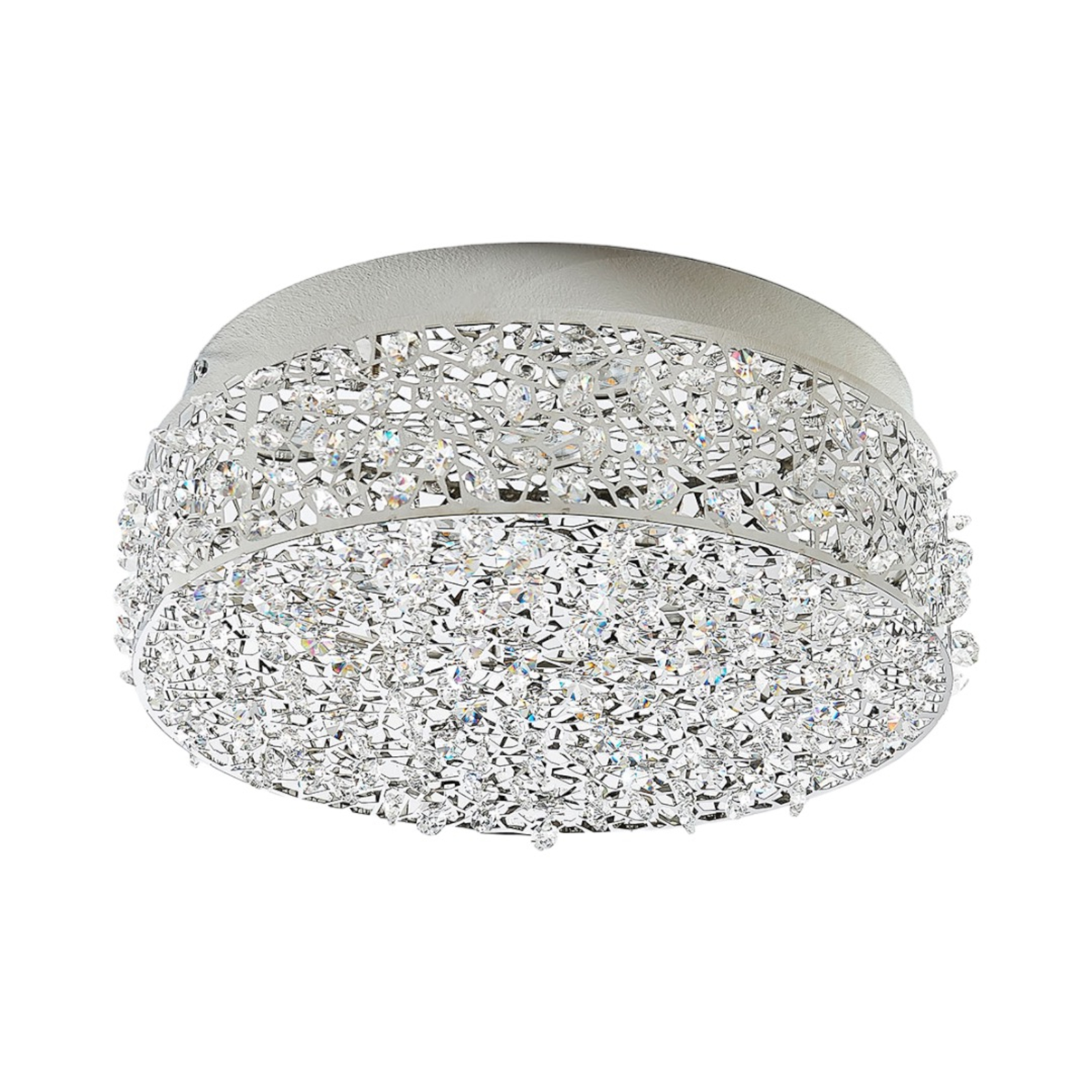 Lucande Kimalteleva LED-kattovalaisin Felias, Pyöreämuoto - Image 3