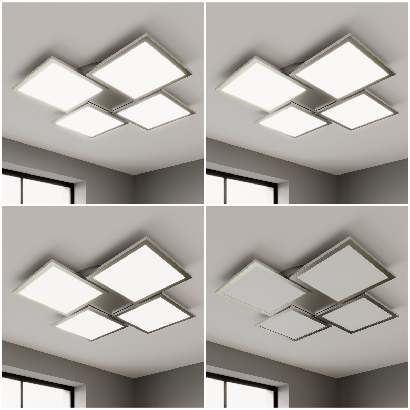 Lucande LED-kattovalaisin Ilira, CCT, 4-lamppuinen - Image 3