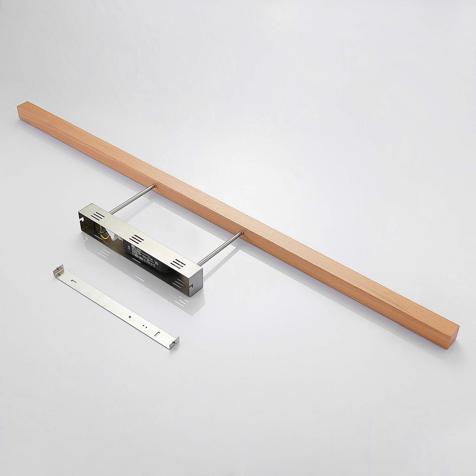 Lucande LED-kattovalaisin Tamlin, Pyökki, 140 cm - Image 8