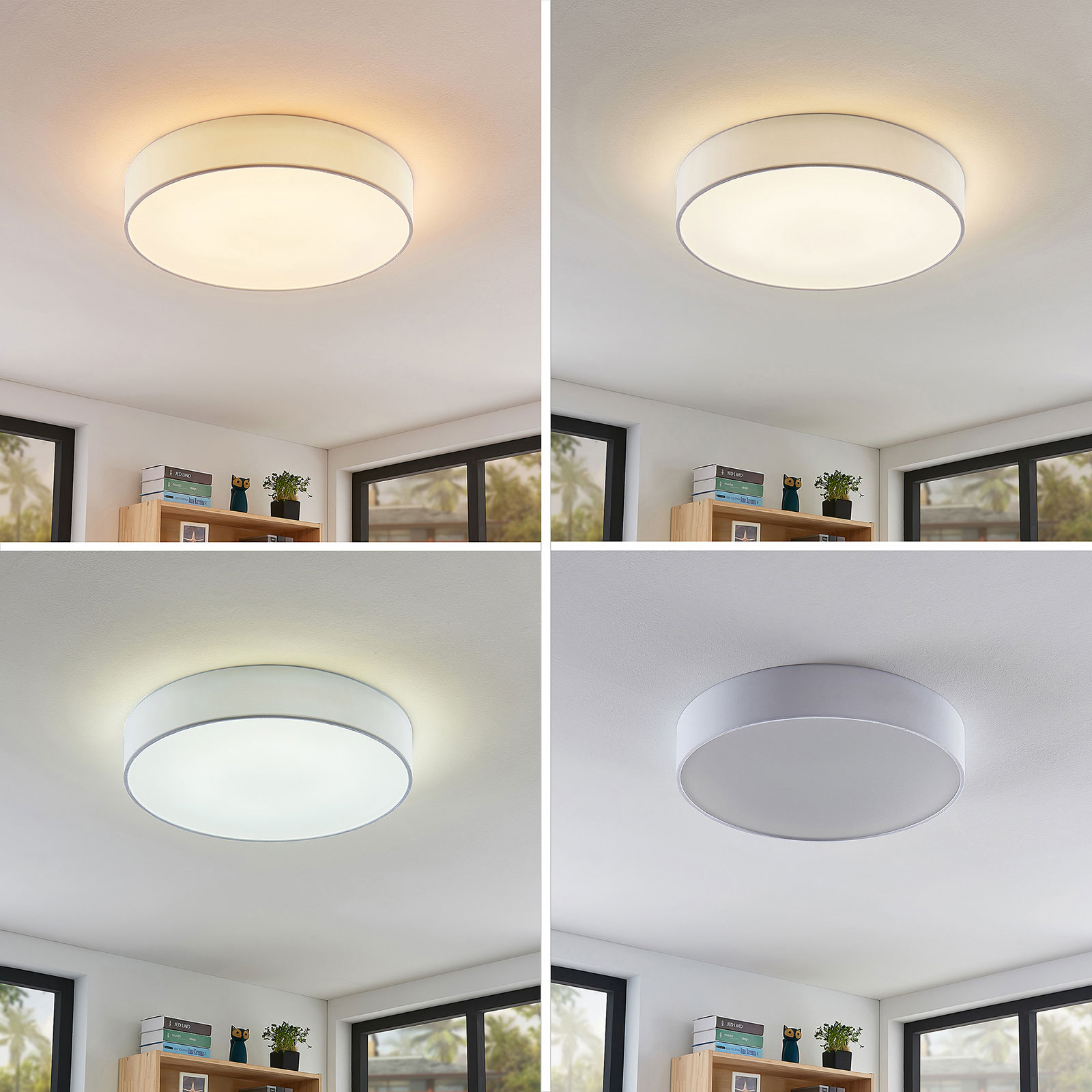 Lucande LED-RGB-kattovalaisin Ajai 3 000–5 000 K WiZ 60 cm - Image 3