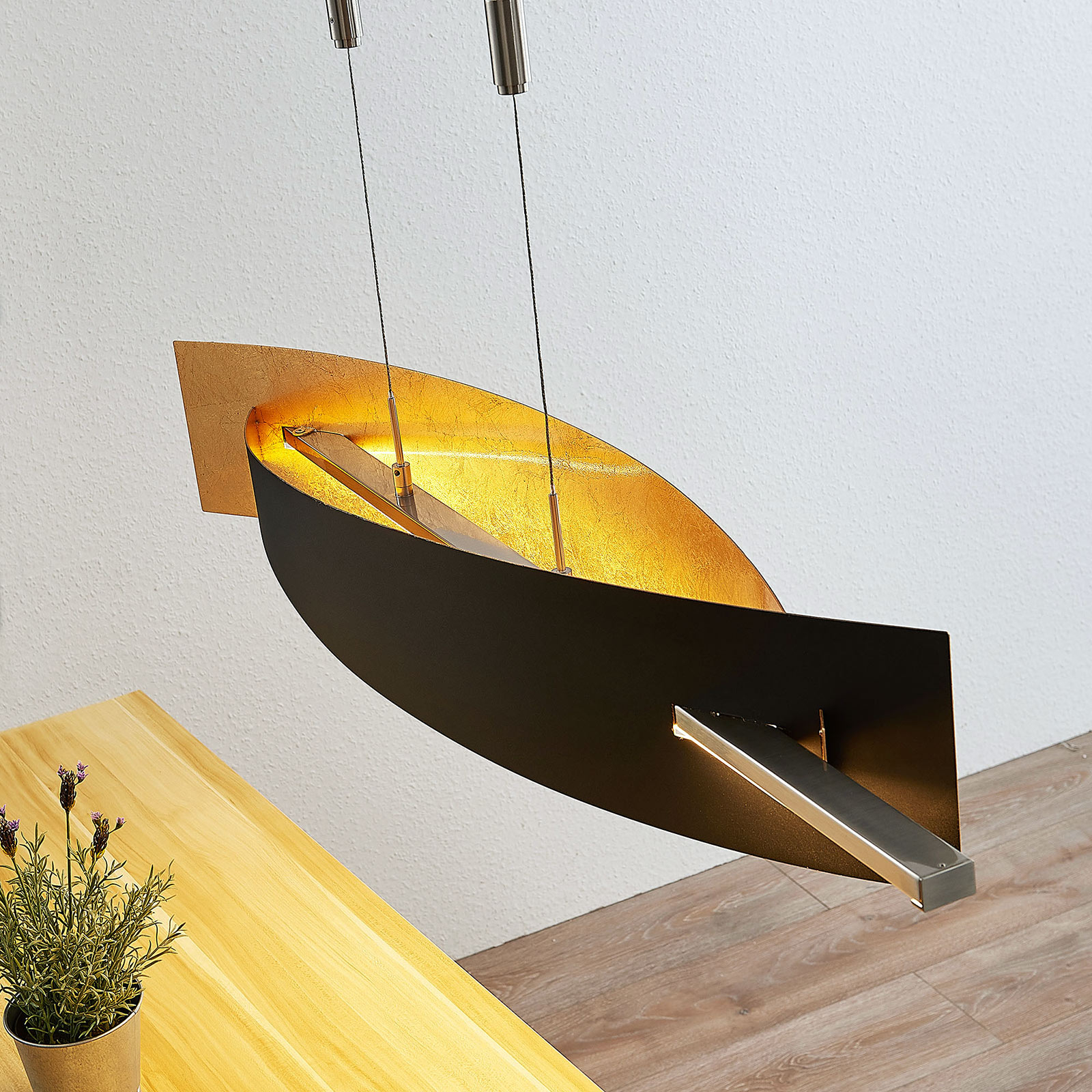 Lucande LED-riippuvalaisin Marija, Varjostin Pystysuora - Image 5