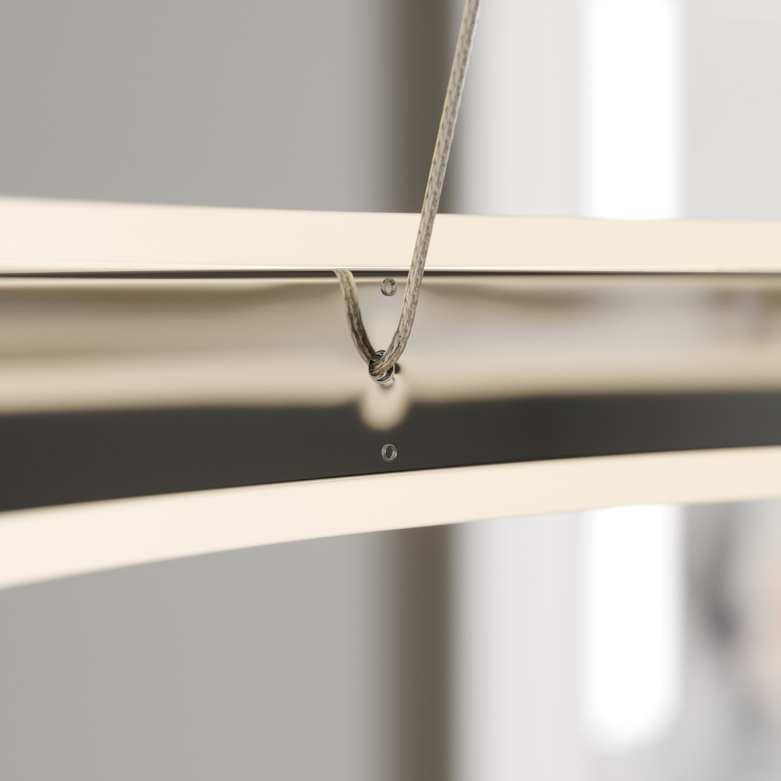 Lucande LED-riippuvalo Lyani, Kromi, Himmennettävä, 60 Cm - Image 4