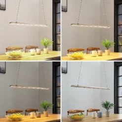 Lucande LED-tankoriippuvalaisin Tymon, Kapea, Vedettävä