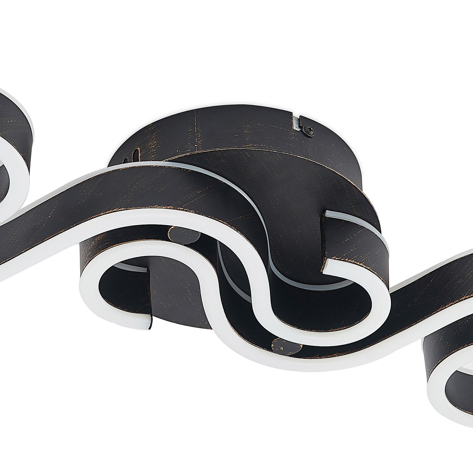 Lucande Admira -LED-kattovalo, 51,7 Cm Musta - Image 6