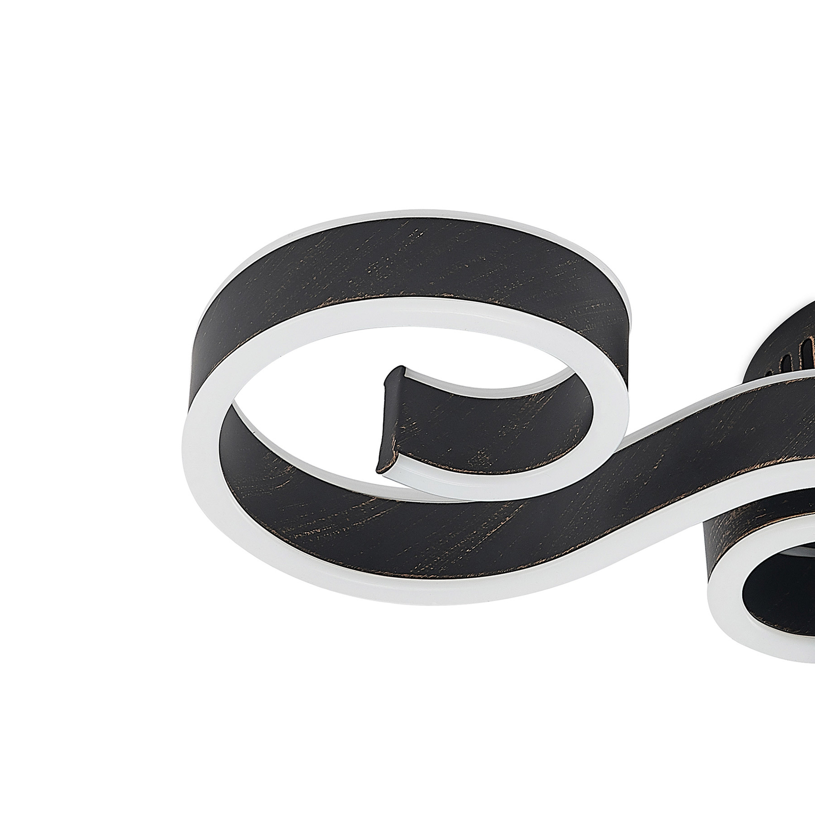 Lucande Admira -LED-kattovalo, 51,7 Cm Musta - Image 7