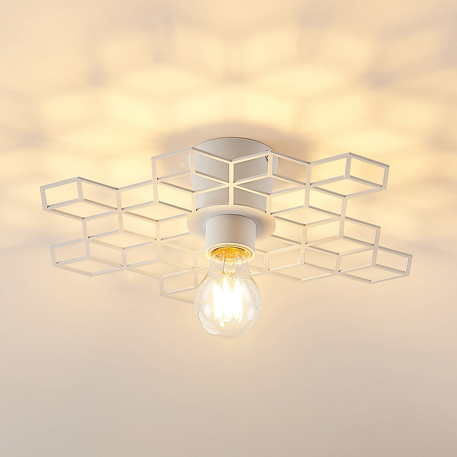 Lucande Alexaru -seinävalaisin, Valkoinen - Image 4