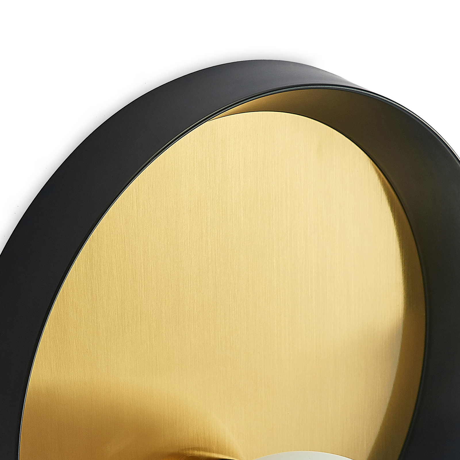 Lucande Andelina -seinävalaisin, Pyöreä, Messinki - Image 6