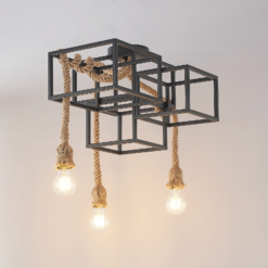 Lucande Andrik -kattovalaisin 3-lamppuinen