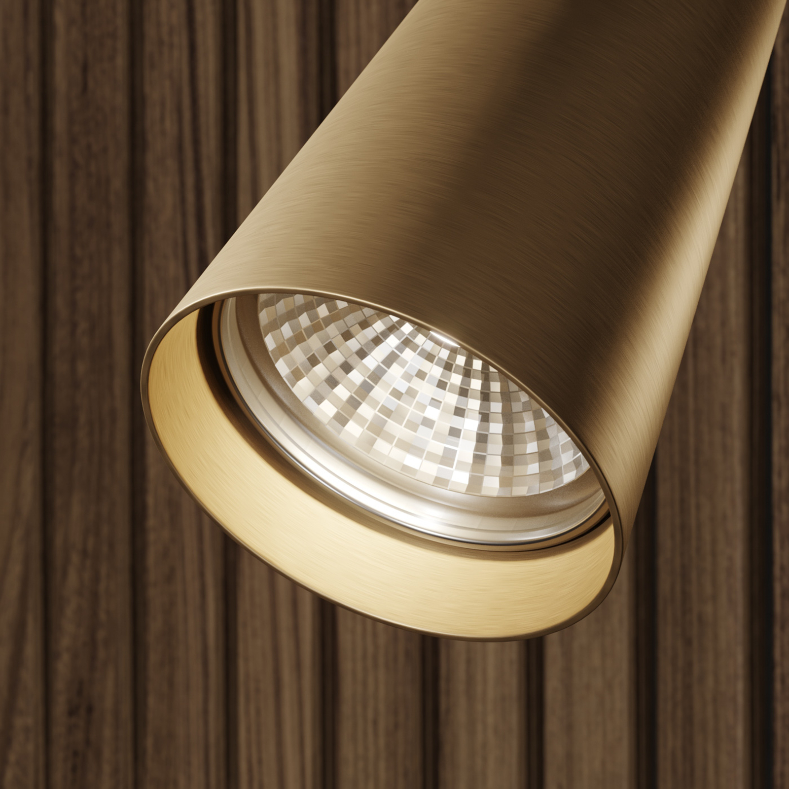 Lucande Angelina -kattovalo Messinki-kulta 2-lamp. - Image 3