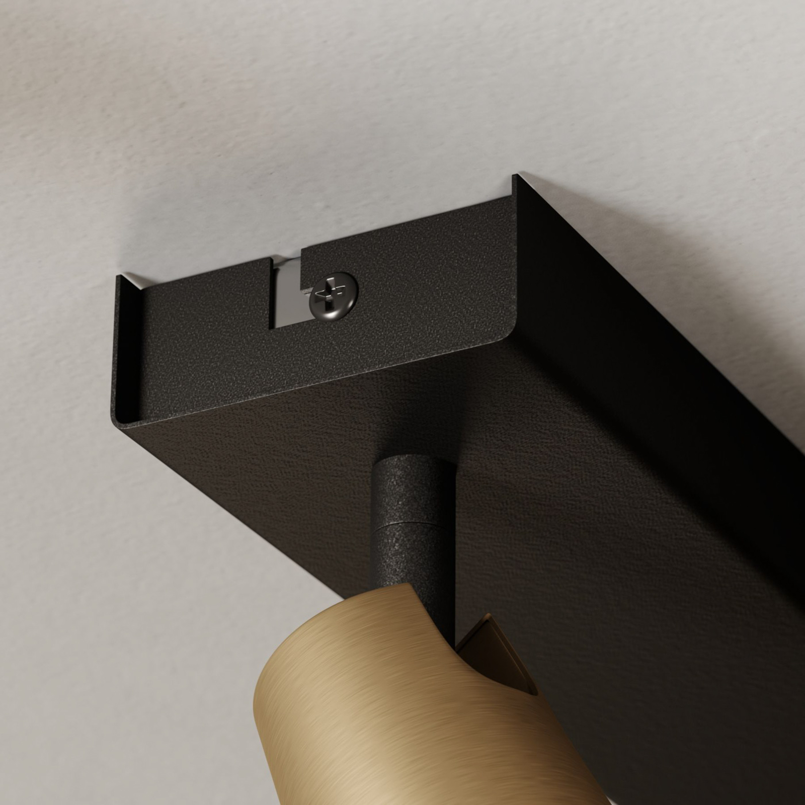 Lucande Angelina -kattovalo Messinki-kulta 3-lamp. - Image 7