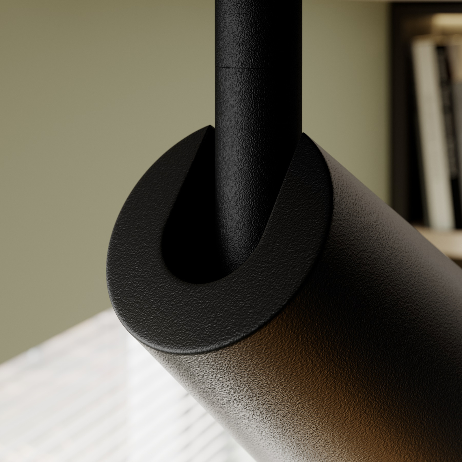 Lucande Angelina -kattovalo, Musta-kulta, 4-lamp. - Image 8