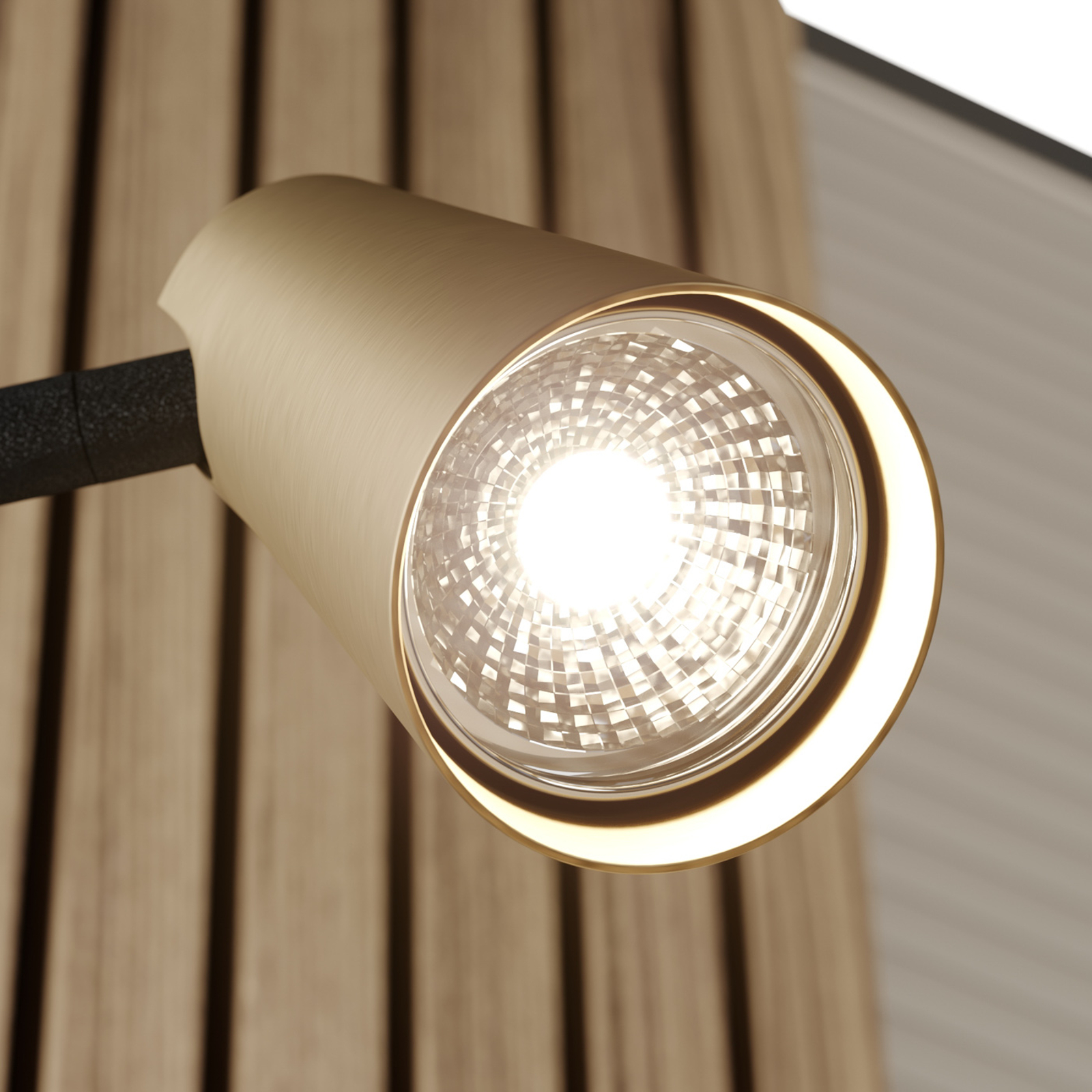 Lucande Angelina -klipsivalaisin, Messinki-kulta - Image 3