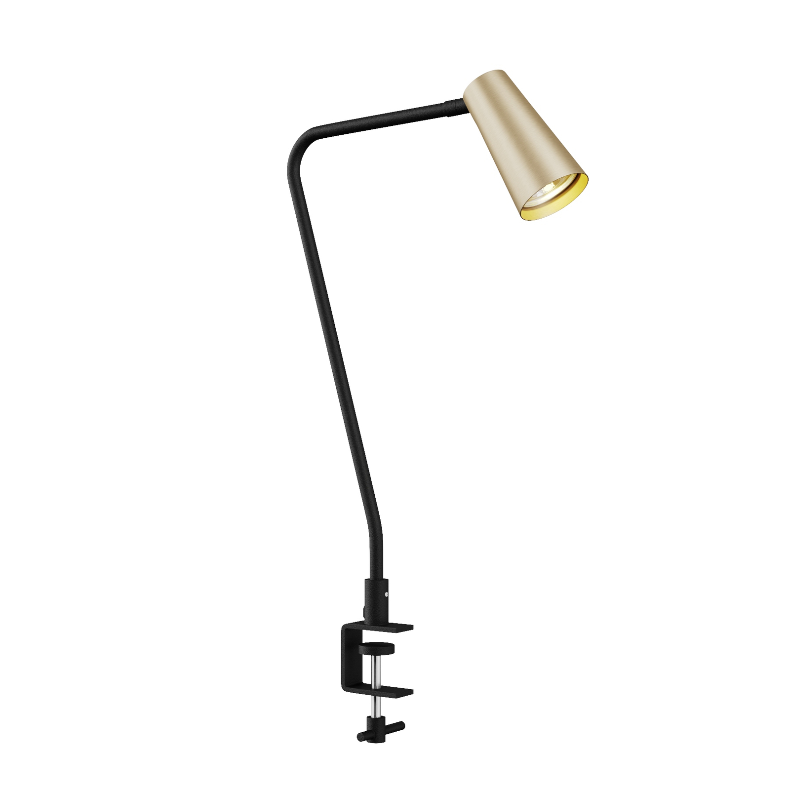 Lucande Angelina -klipsivalaisin, Messinki-kulta - Image 5