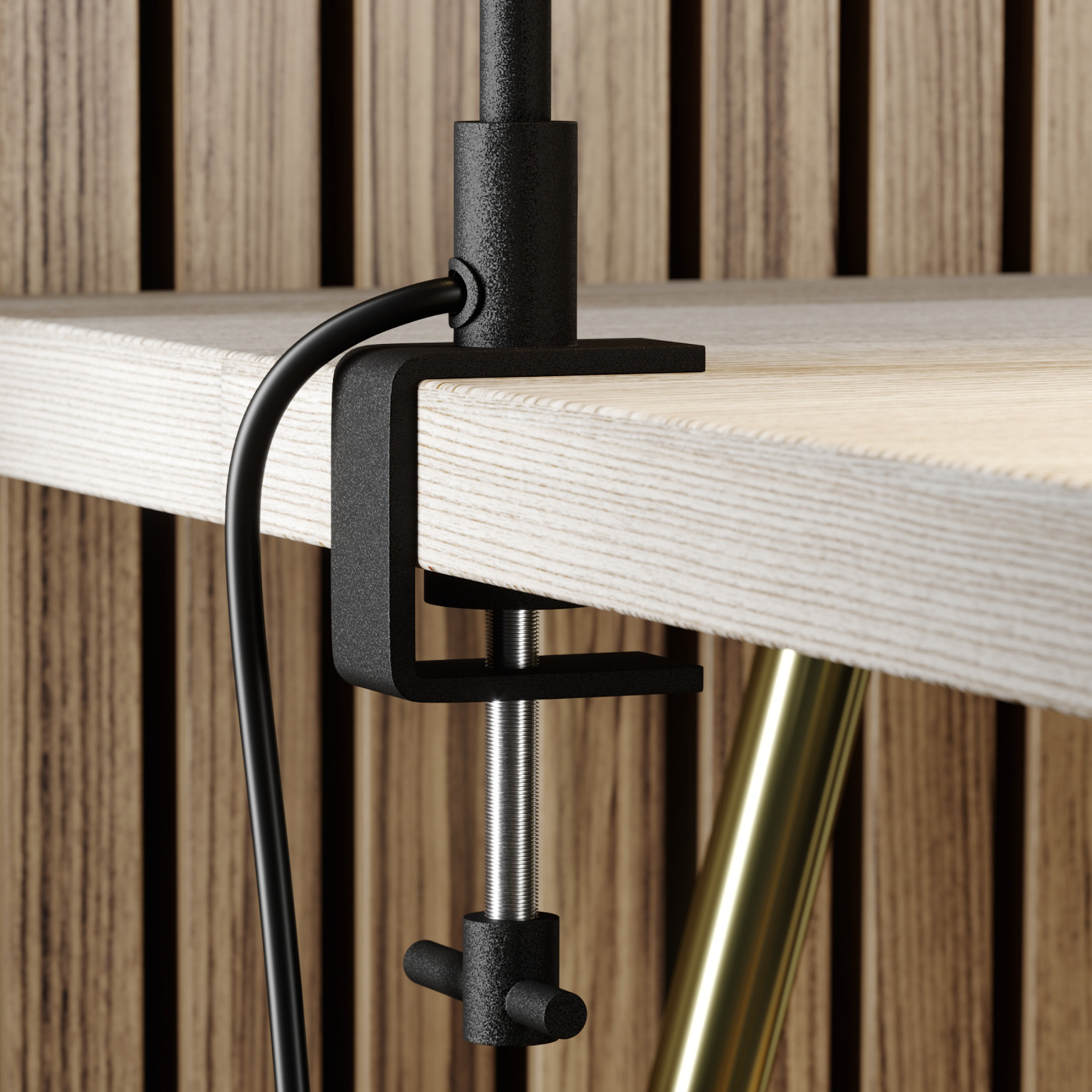 Lucande Angelina -klipsivalaisin, Messinki-kulta - Image 7