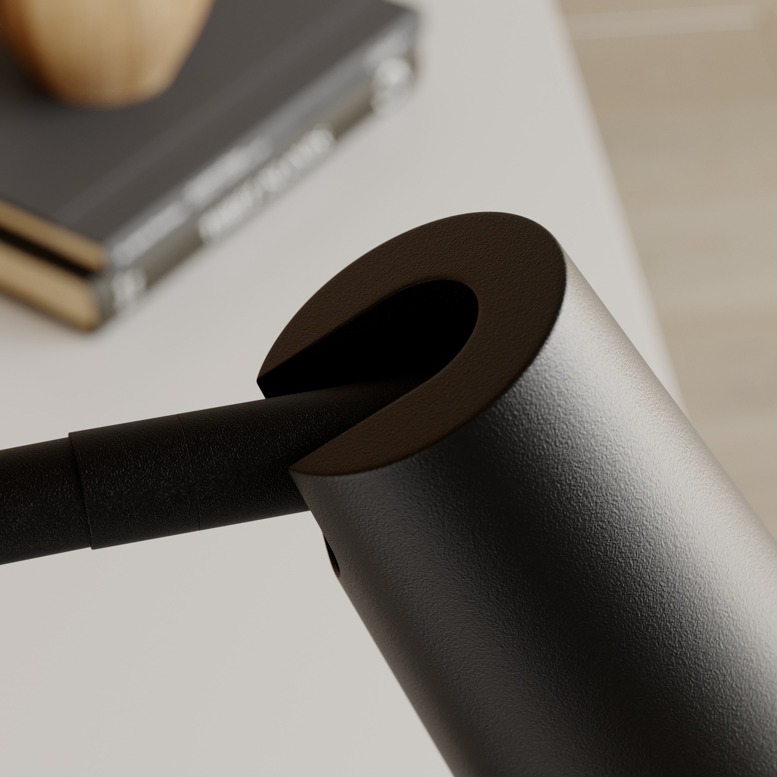 Lucande Angelina -pöytälamppu, Musta-kulta - Image 8