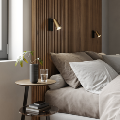 Lucande Angelina -spotti, Messinki-kulta, 1-lamp.