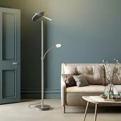 Lucande Anniki - Ylösp. Suun. LED-valo, Nikkeliä