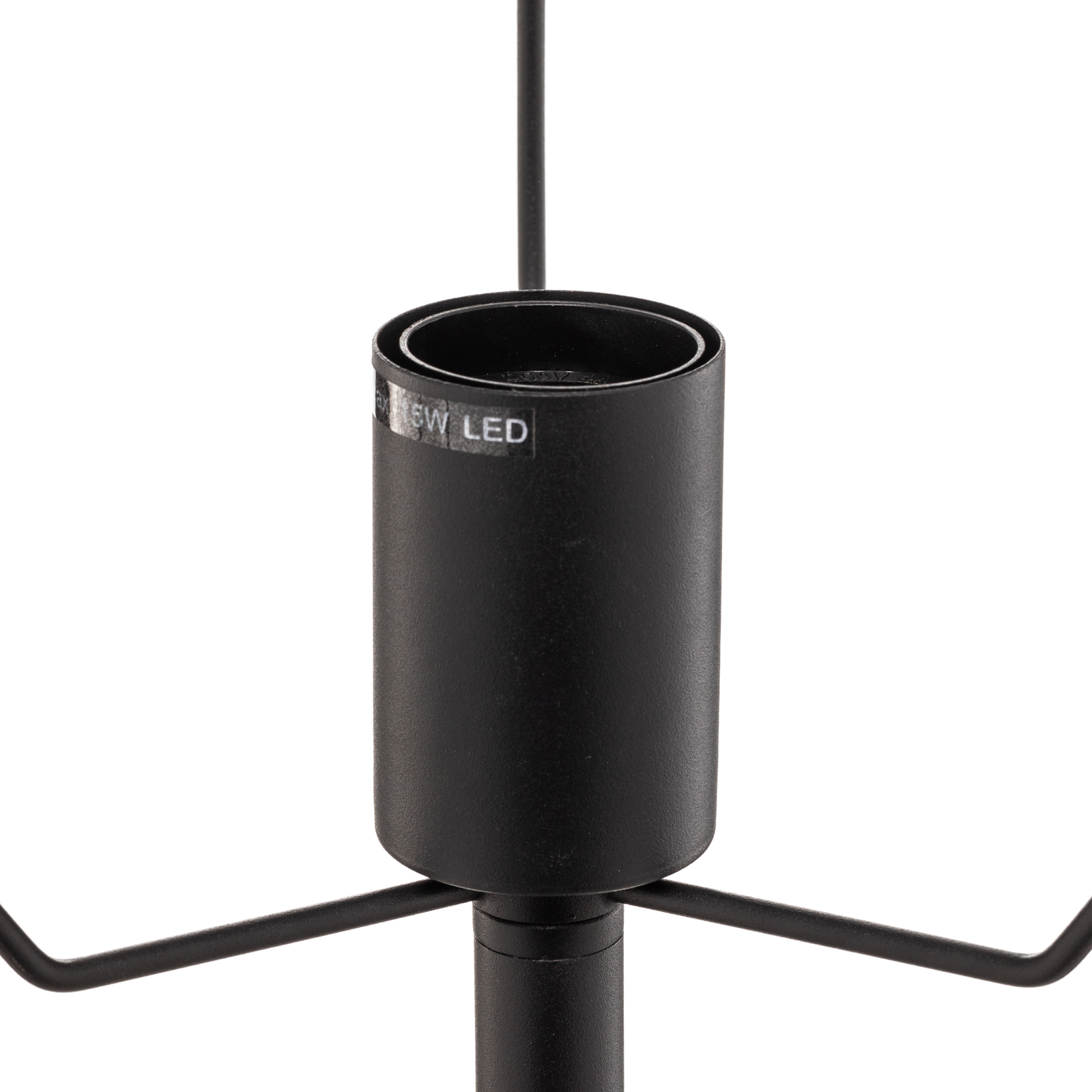 Lucande Aparas -lattiavalo, Musta-lehtikulta - Image 8