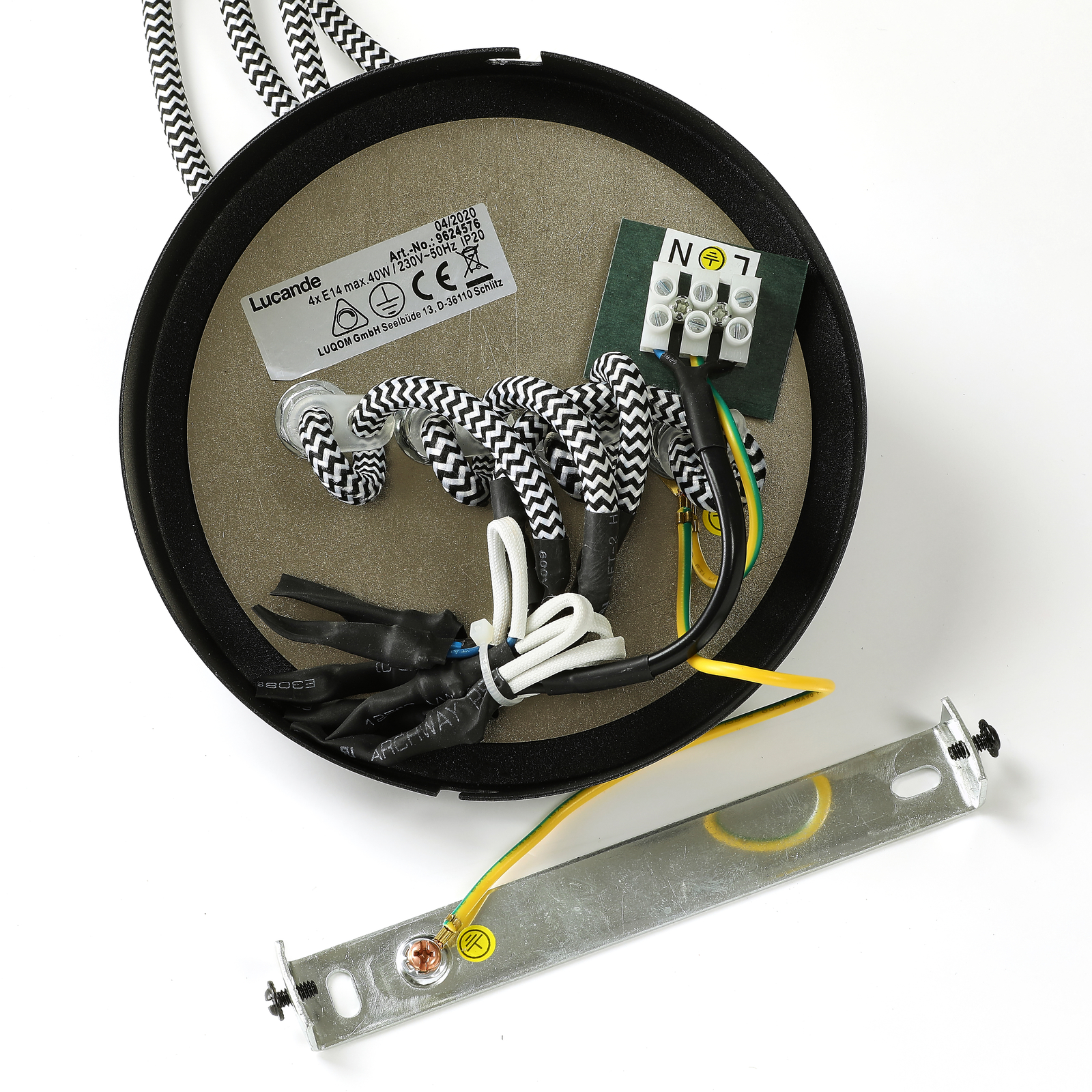 Lucande Astan -riippuvalaisin, Betonivarjostin - Image 7