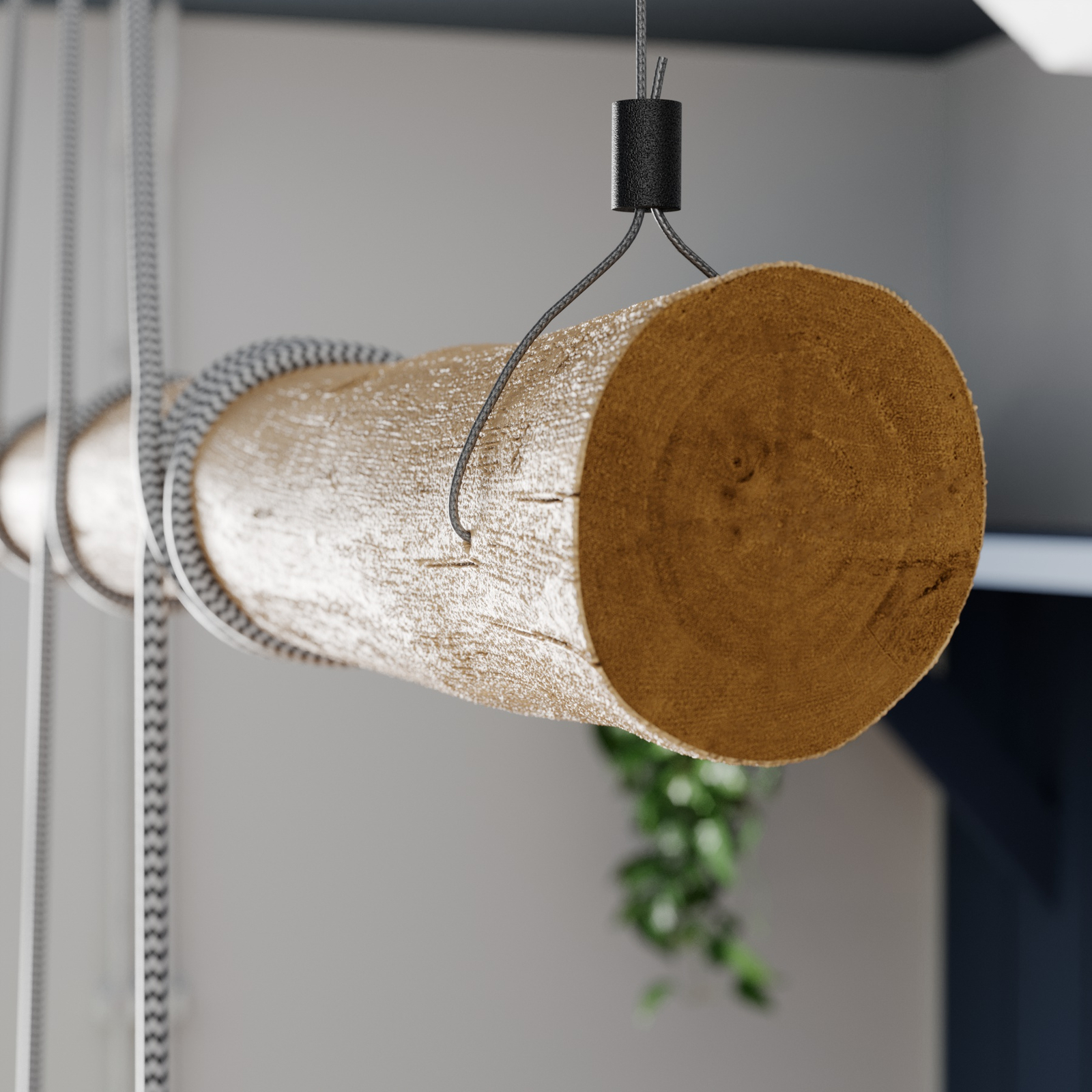 Lucande Astan -riippuvalaisin, Betonivarjostin - Image 8