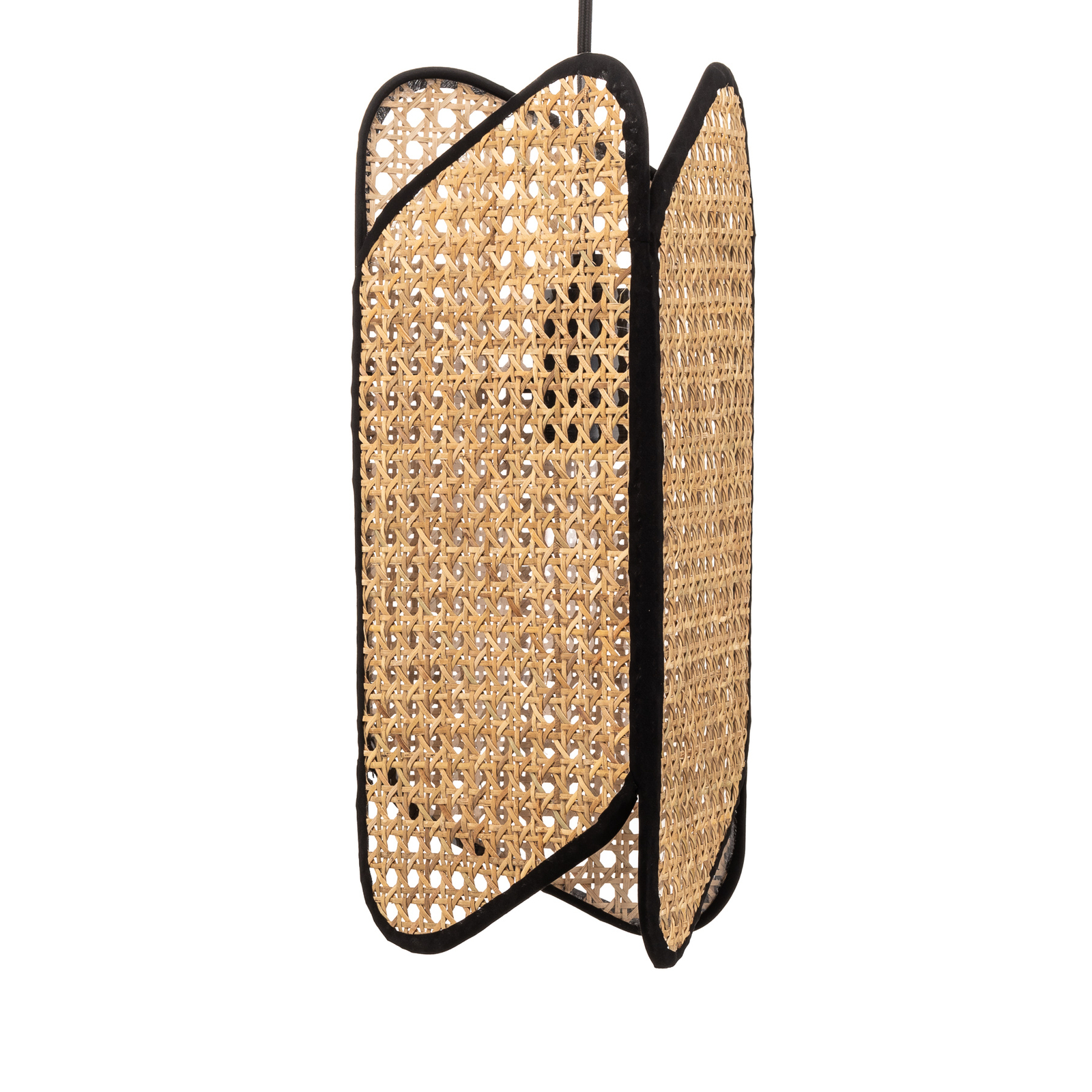 Lucande Bassiola -riippuvalo Bambua, 1-lamppuinen - Image 4