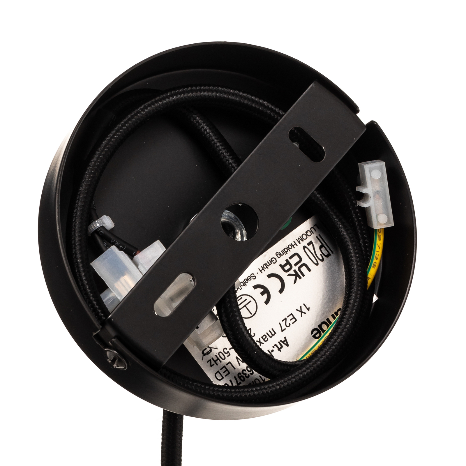 Lucande Bassiola -riippuvalo Bambua, 1-lamppuinen - Image 8