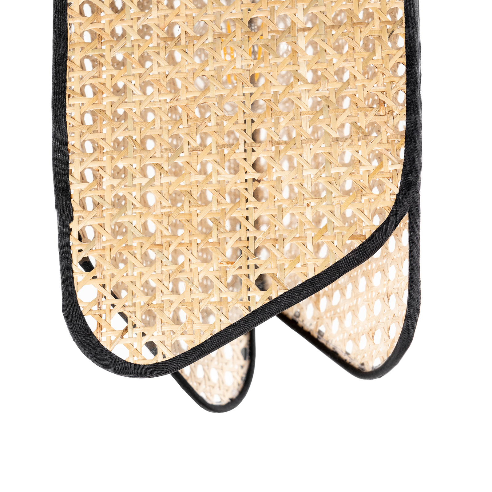 Lucande Bassiola -seinälamppu, Bambuvarjostin - Image 2