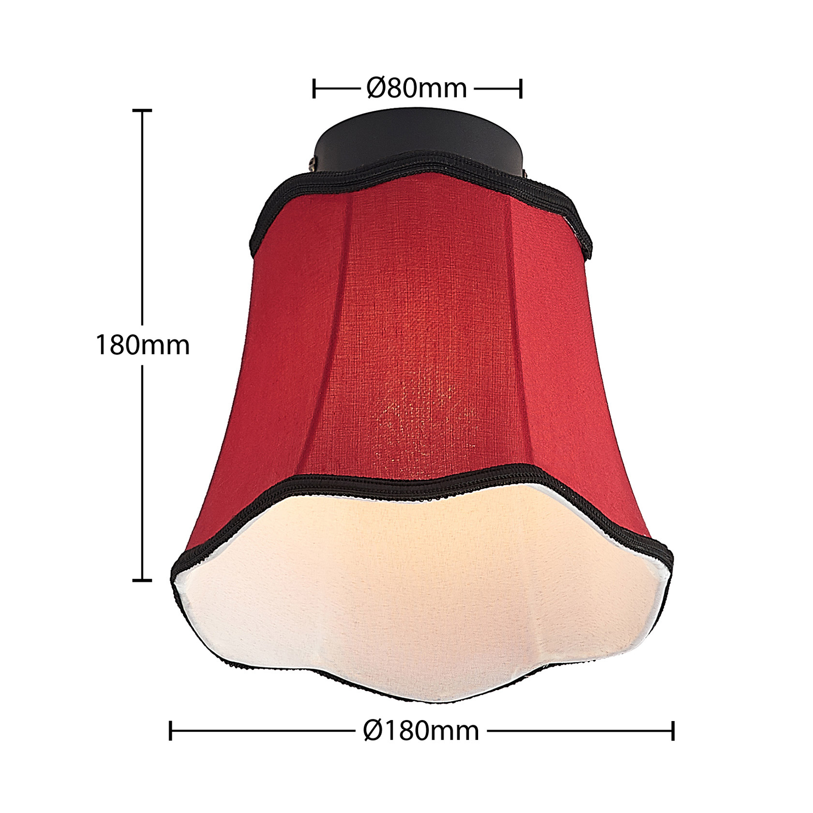 Lucande Binta -kattovalaisin, Vintage, Ruoste - Image 4