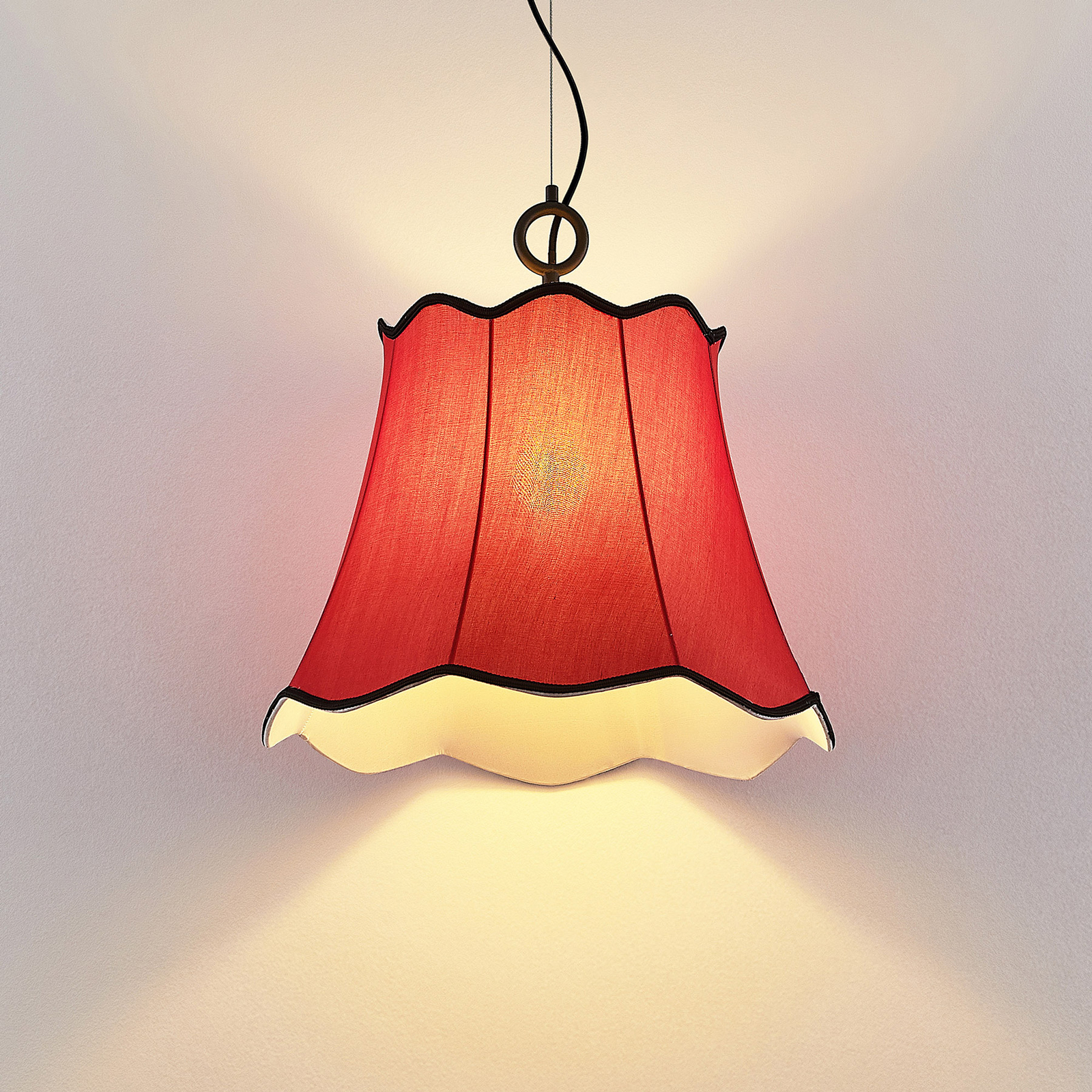 Lucande Binta -riippuvalo, 1-lamppuinen, Ruoste - Image 5