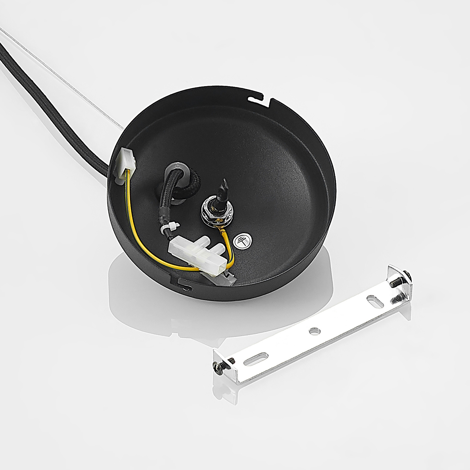 Lucande Binta -riippuvalo, 1-lamppuinen, Ruoste - Image 8