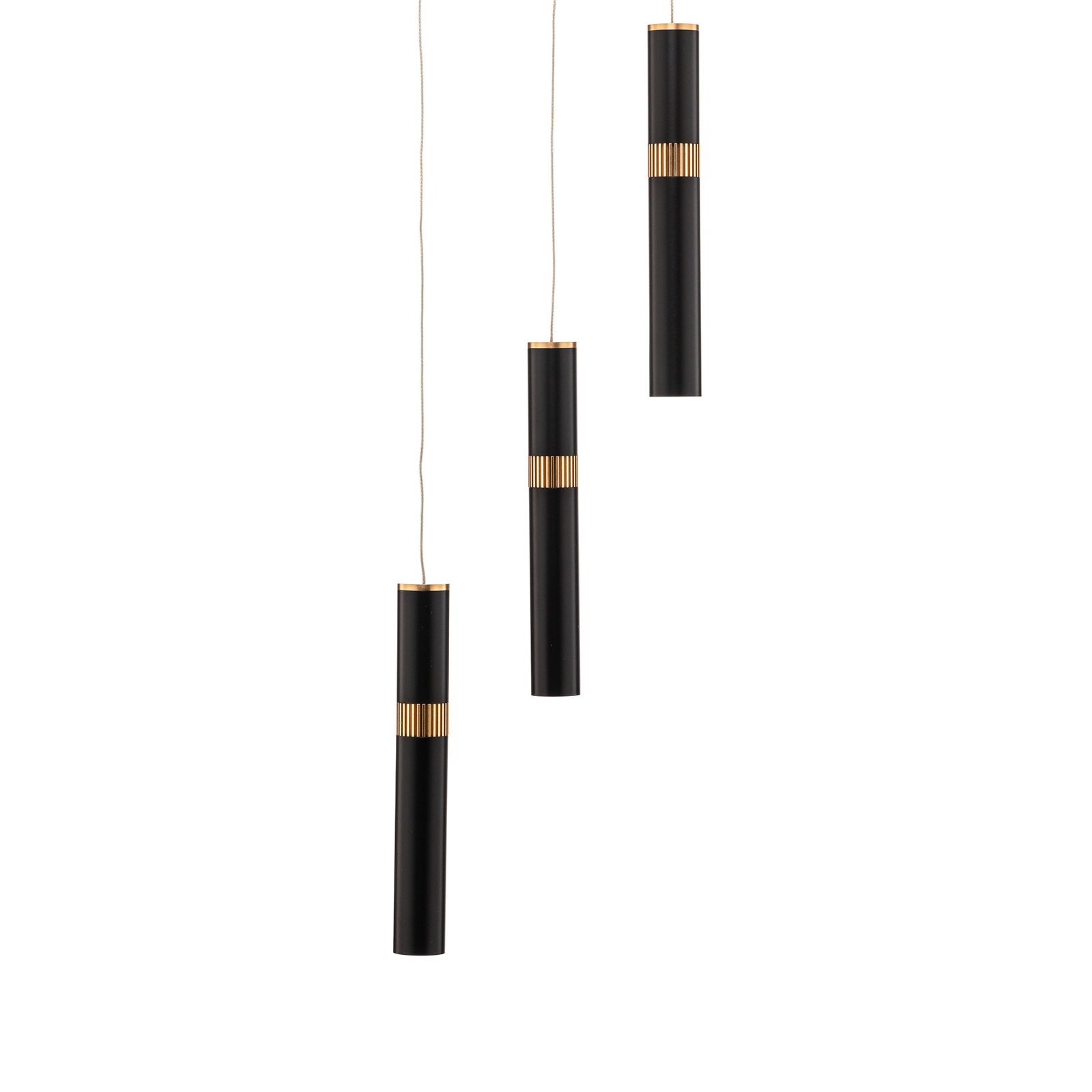 Lucande Bjarko -LED-riippuvalaisin 3-lamppuinen - Image 4