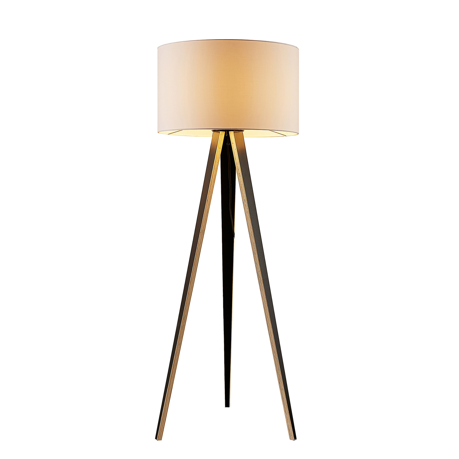 Lucande Bodhi -lattiavalo Kolmijalalla, Valkoinen - Image 2