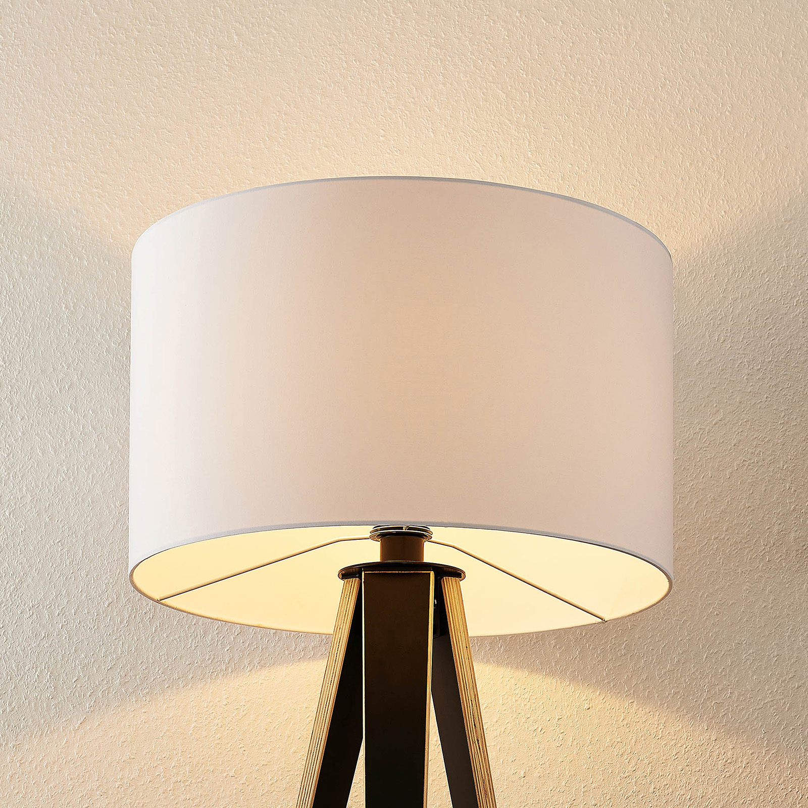 Lucande Bodhi -lattiavalo Kolmijalalla, Valkoinen - Image 4