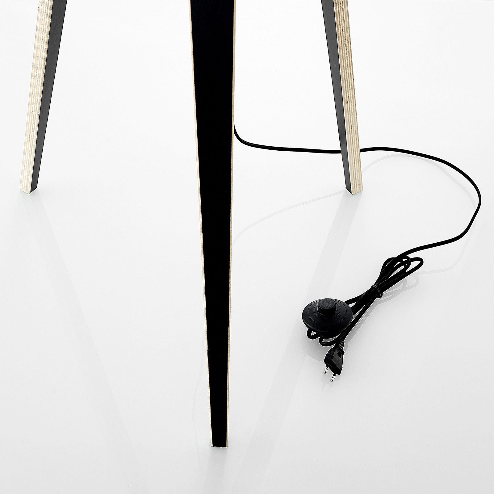 Lucande Bodhi -lattiavalo Kolmijalalla, Valkoinen - Image 8