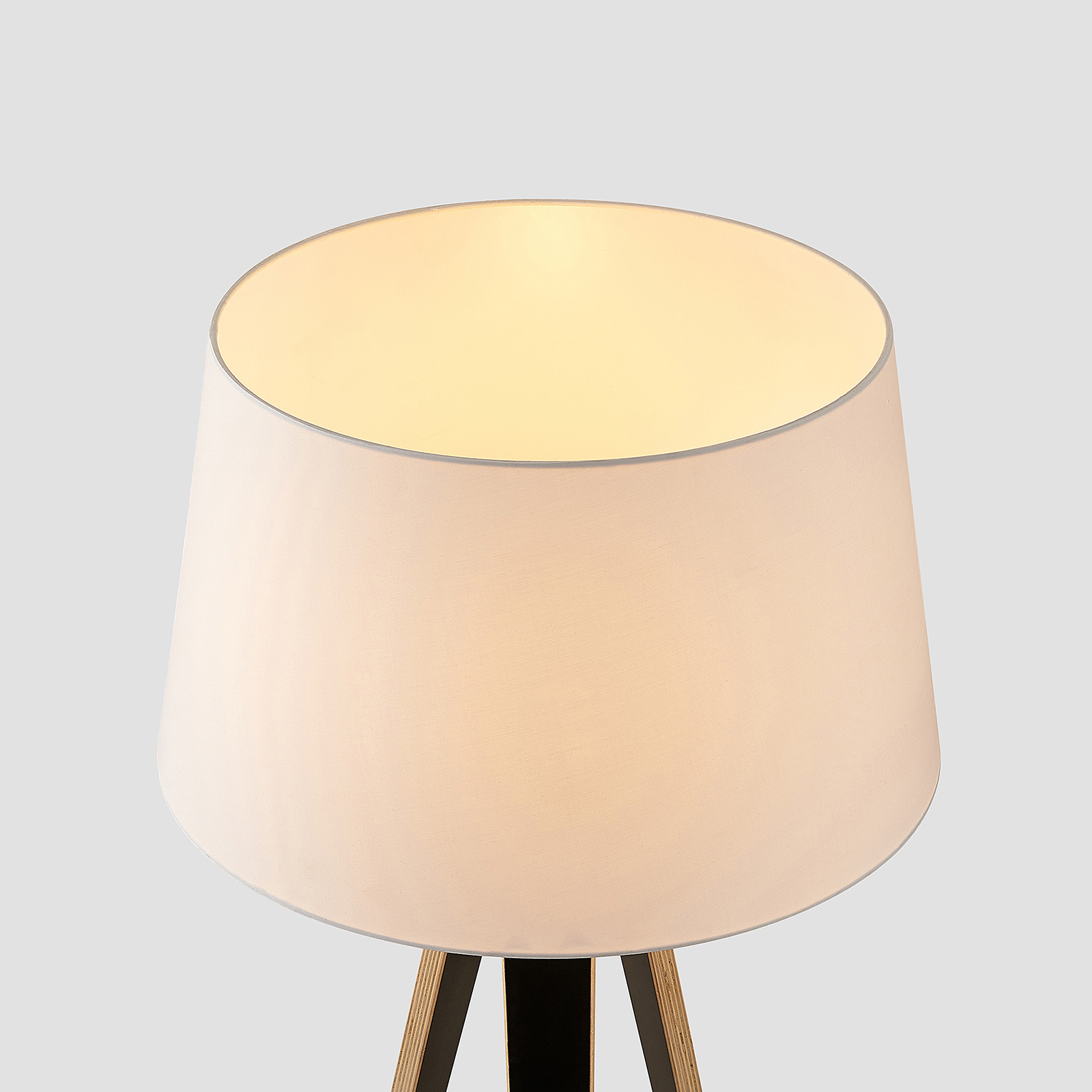 Lucande Bodhi -lattiavalo Kolmijalalla, Valkoinen - Image 5