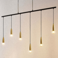 Lucande Carlea -riippuvalaisin, Kuusilamppuinen