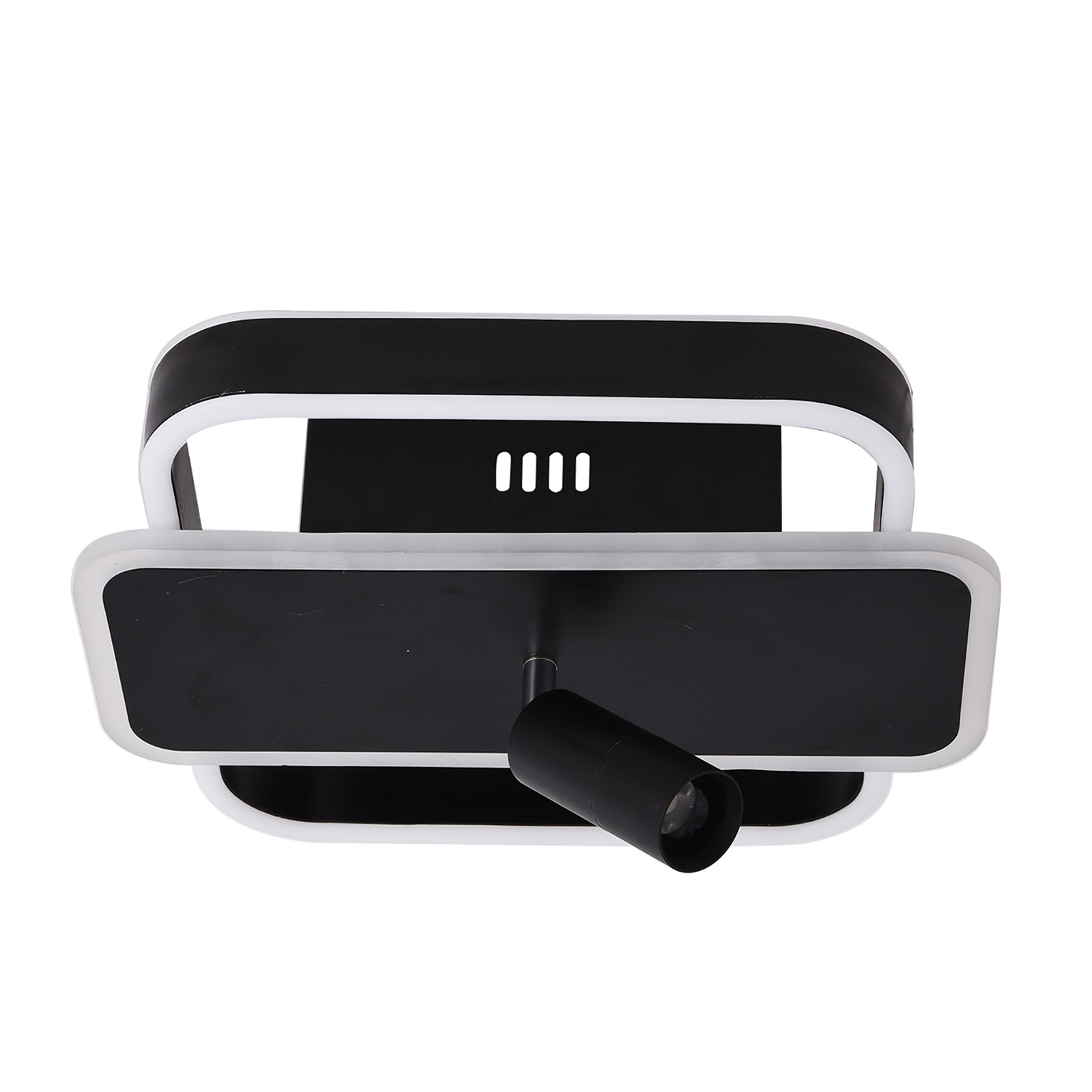 Lucande Damivan -LED-kattovalo, Kulmikas, Musta - Image 7