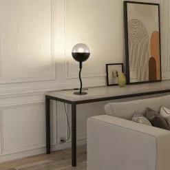 Lucande Dustian -pöytävalaisin, Laskuvarjostin