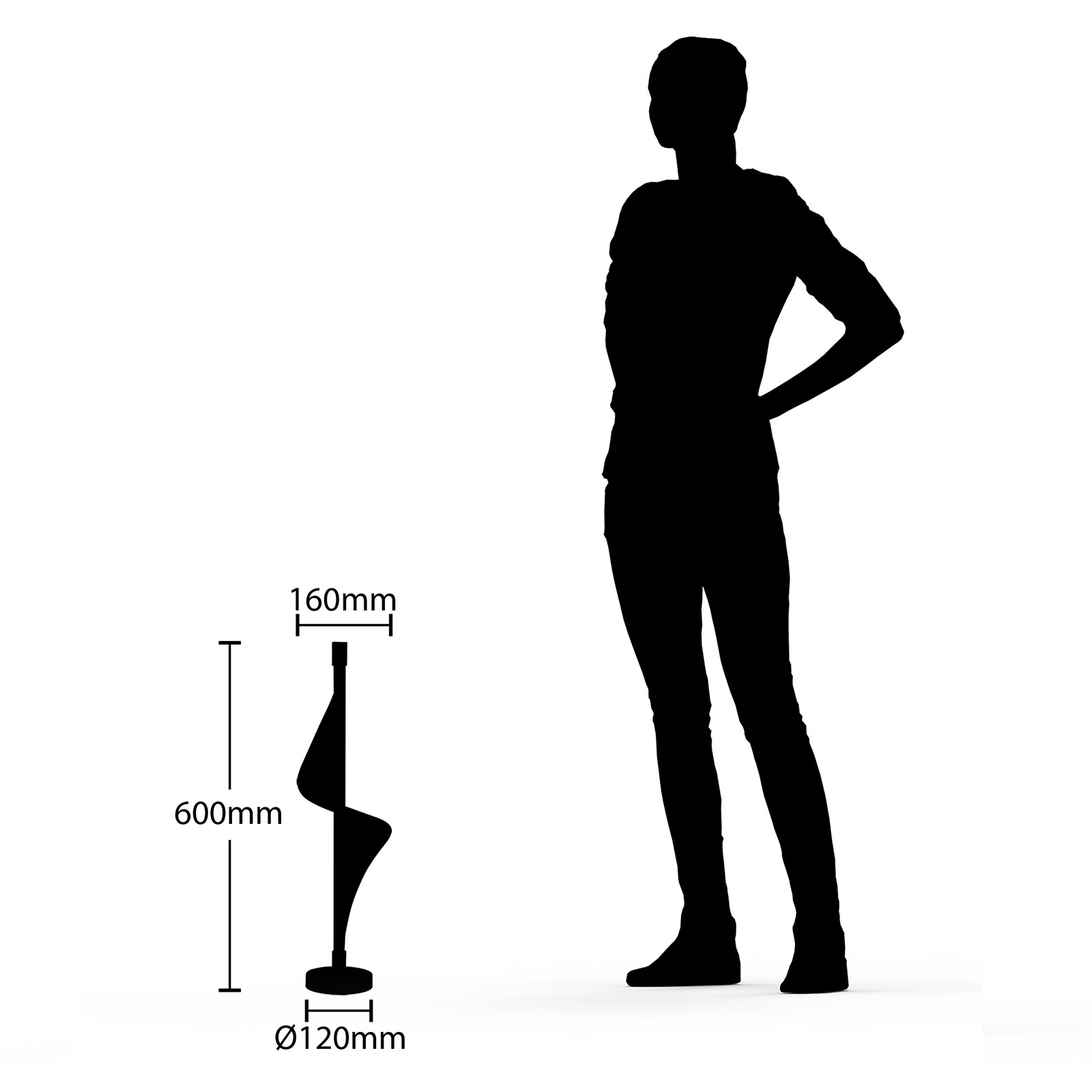 Lucande Edano -LED-pöytävalaisin - Image 5