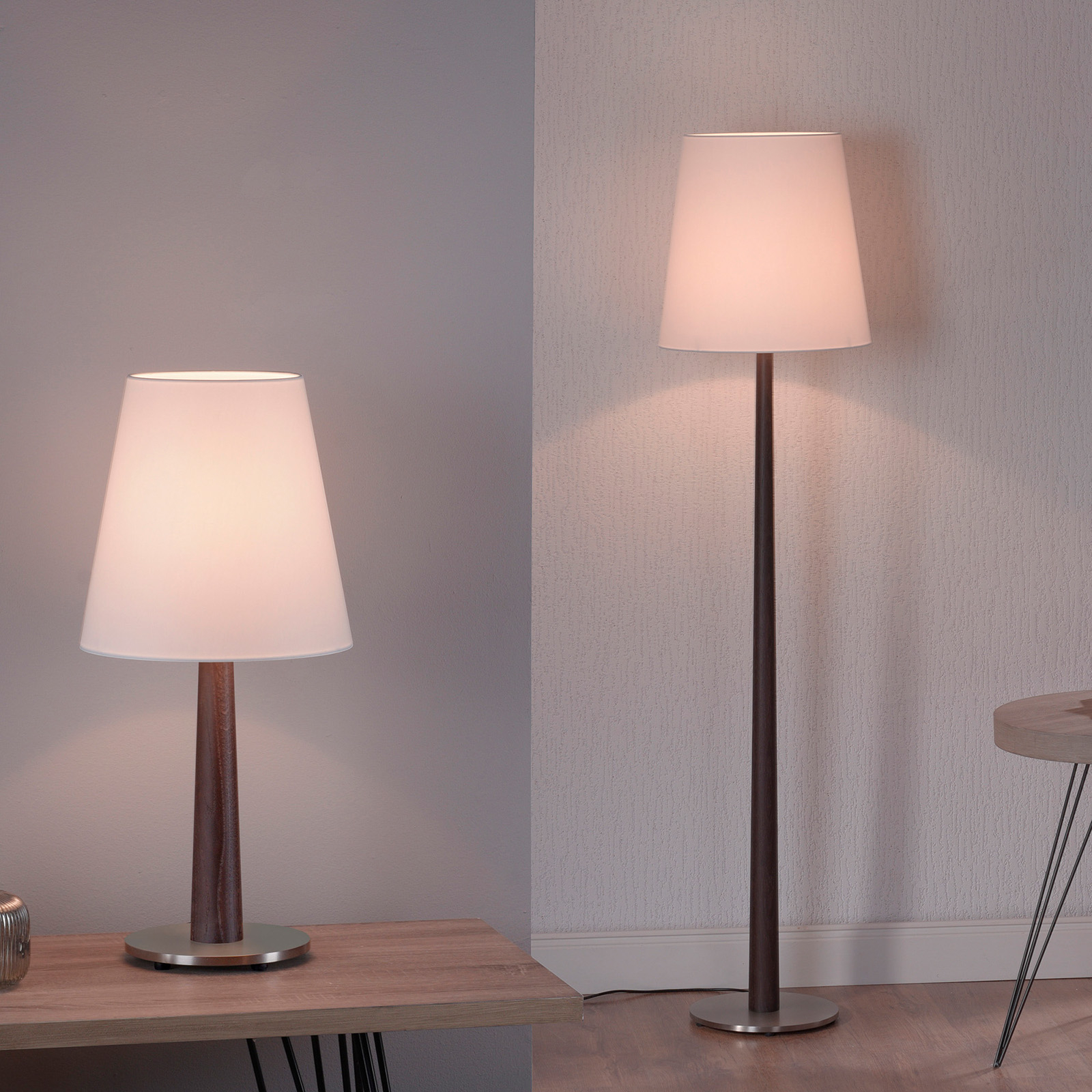 Lucande Elif Lattia Valkoinen Kartiomainen Tumma - Image 7