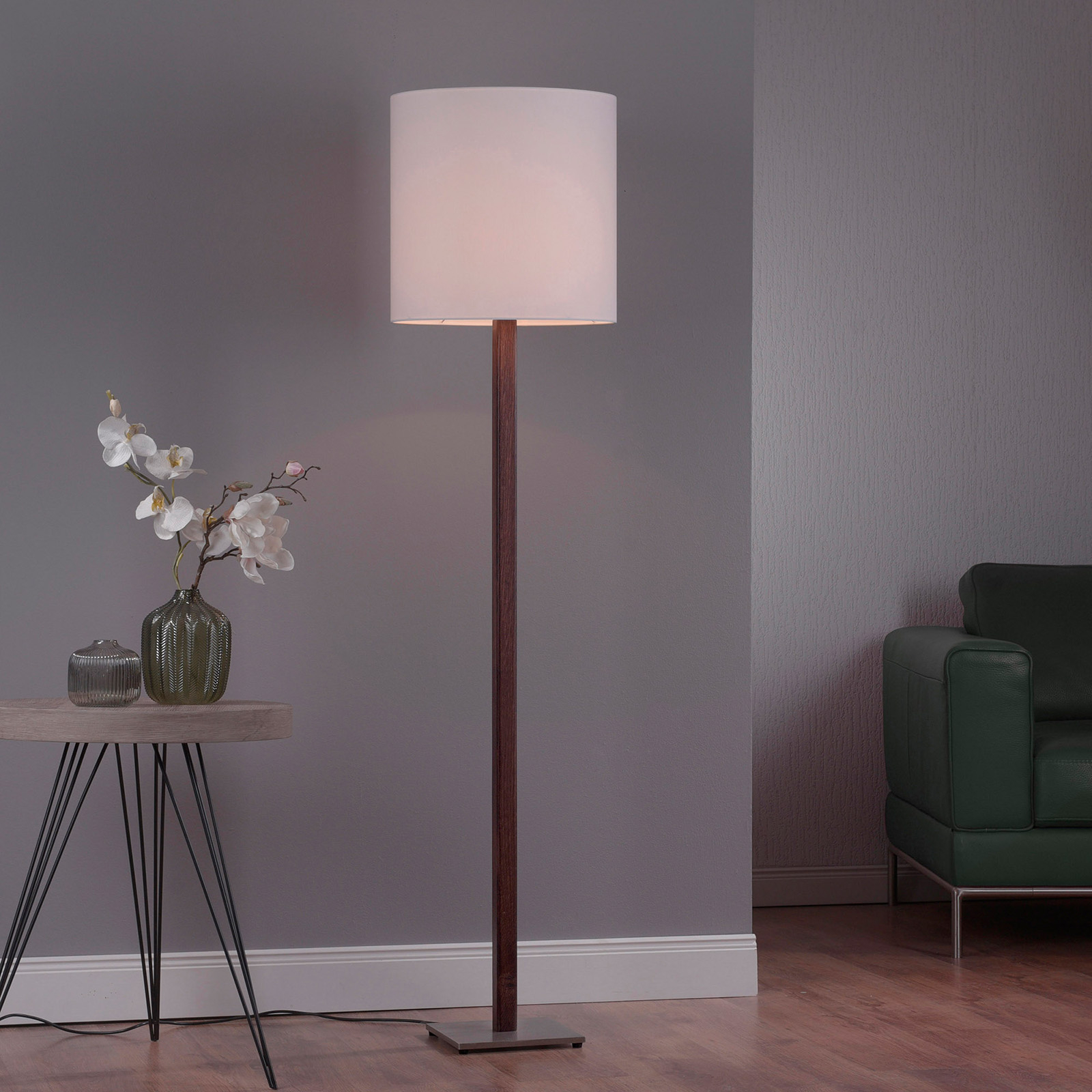 Lucande Elif Lattia Valkoinen Kulmikas Tumma - Image 9