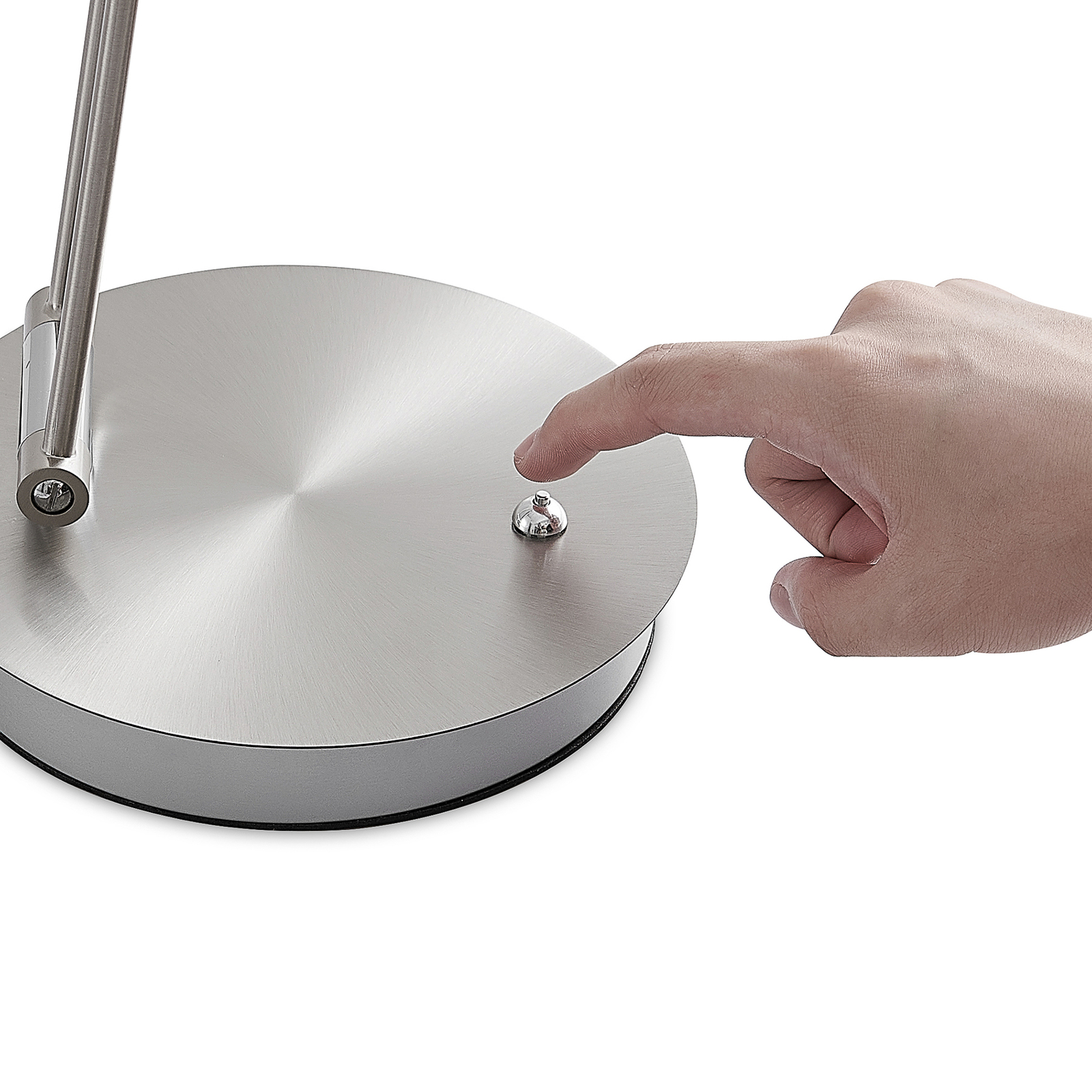 Lucande Ensley -LED-pöytälamppu, Nikkeli - Image 5