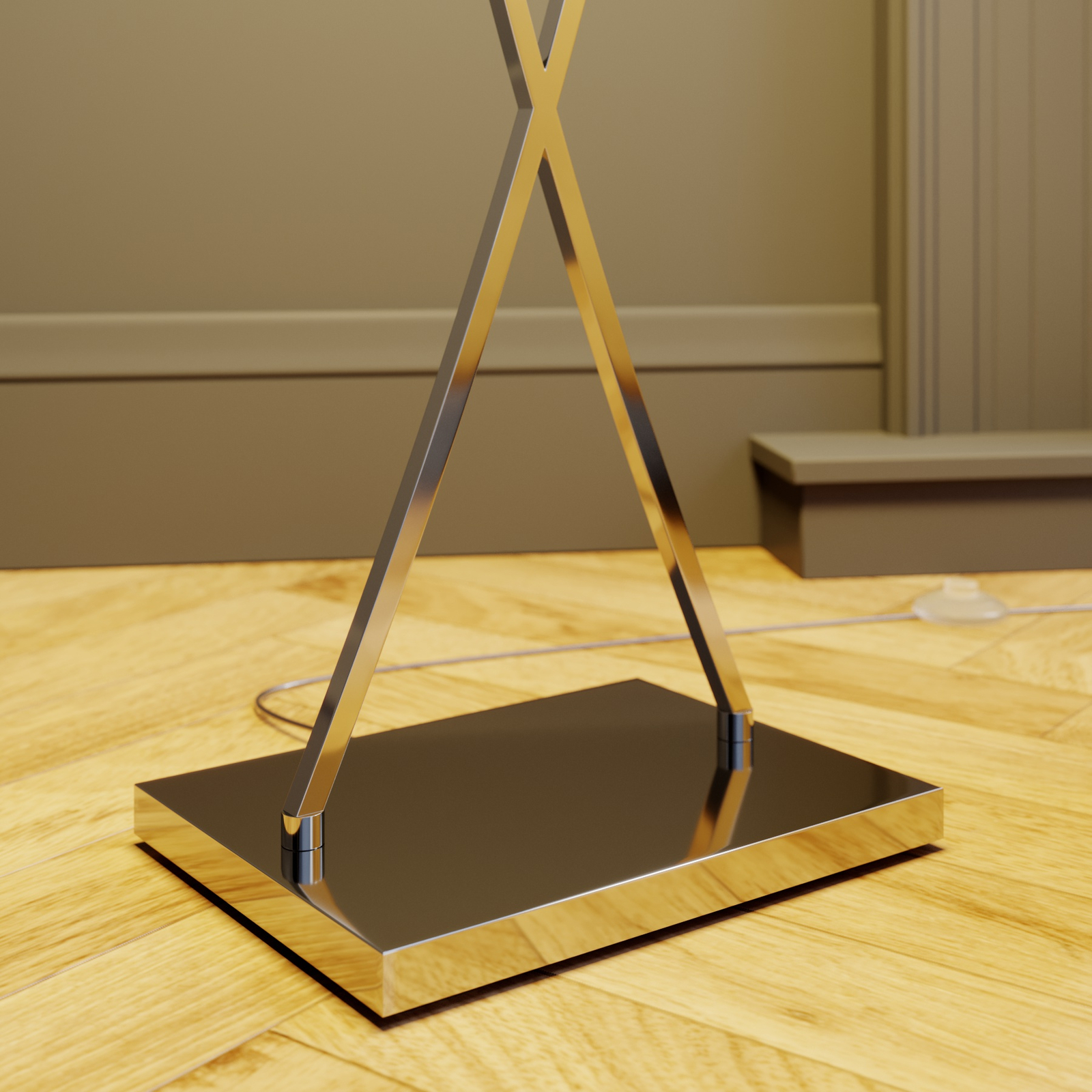 Lucande Evaine Lattiavalaisin, Kromi, Valkoinen - Image 3