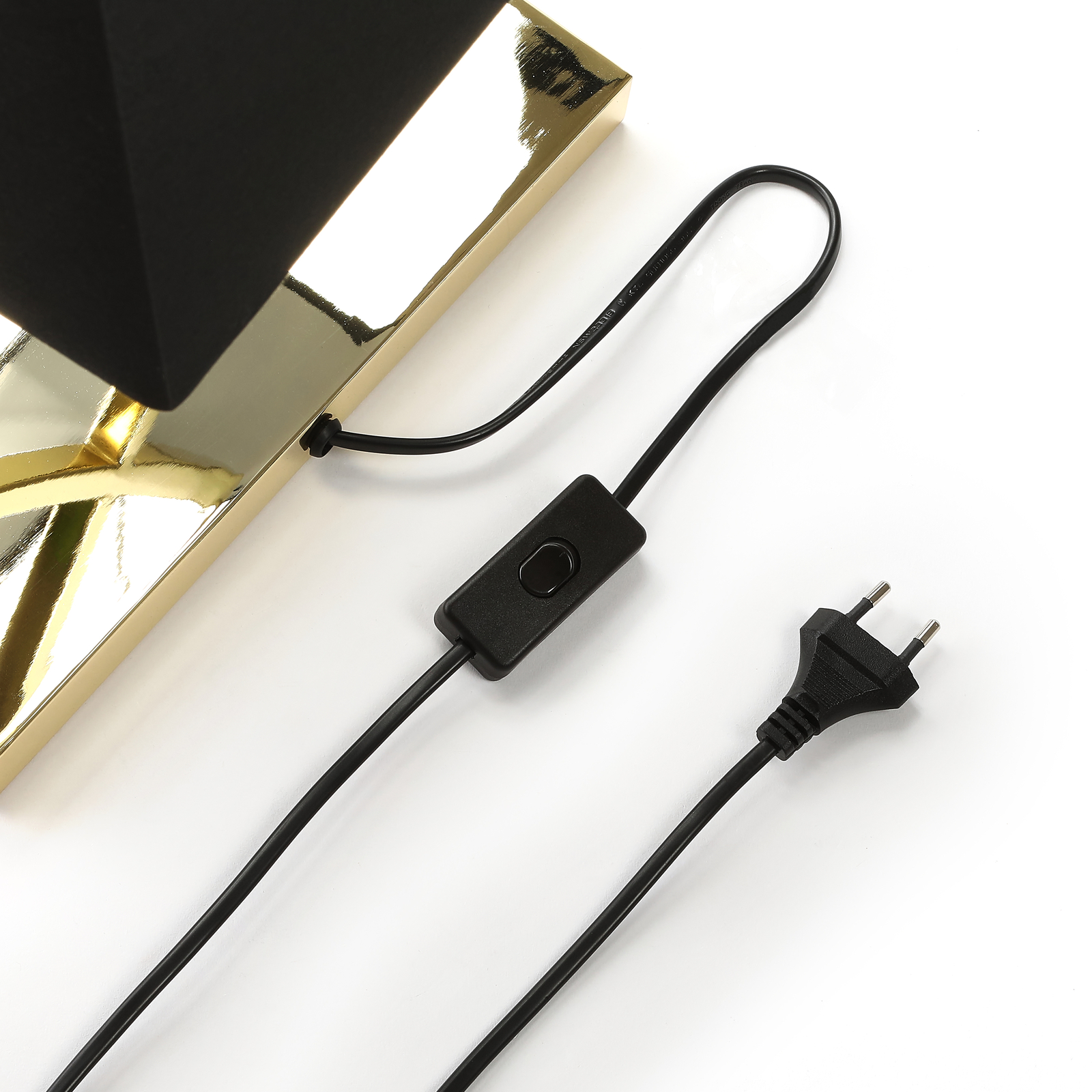 Lucande Evaine Pöytävalaisin, Messinki, Musta - Image 7