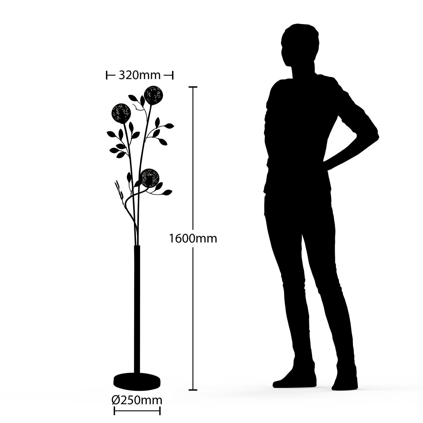 Lucande Evory -lattiavalaisin, Itämainen - Image 6
