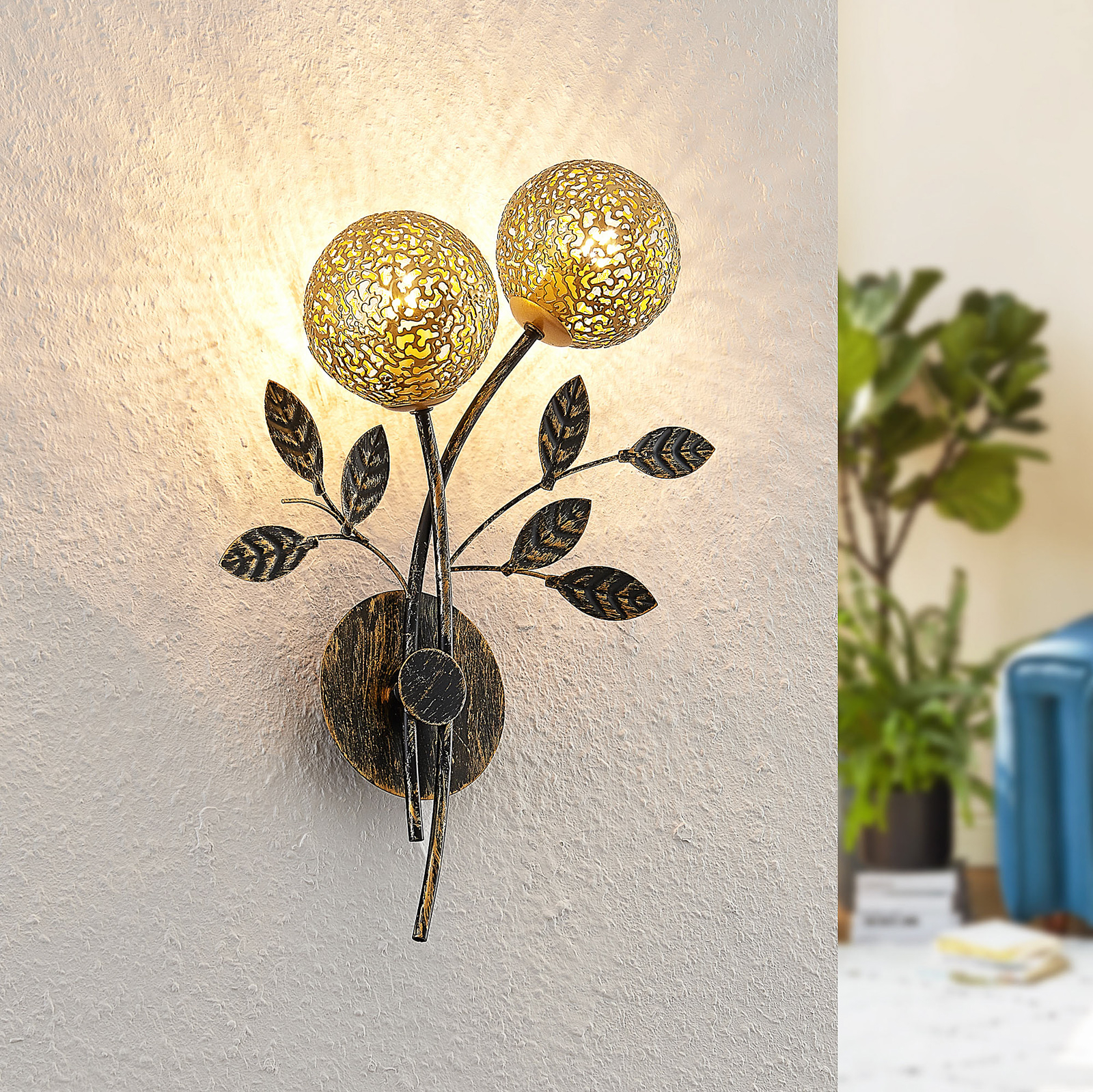 Lucande Evory -seinävalaisin, Kaksilamppuinen - Image 9