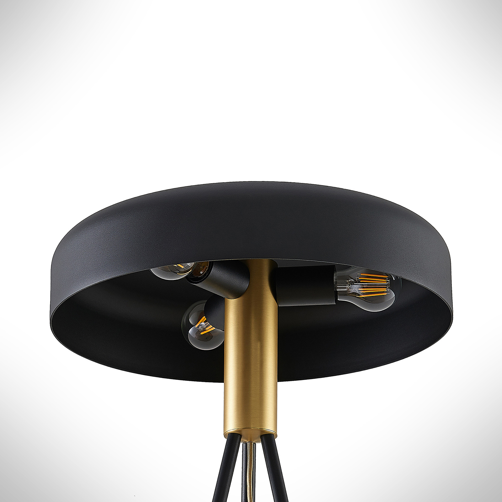 Lucande Filoreta -lattiavalaisin, Musta - Image 3