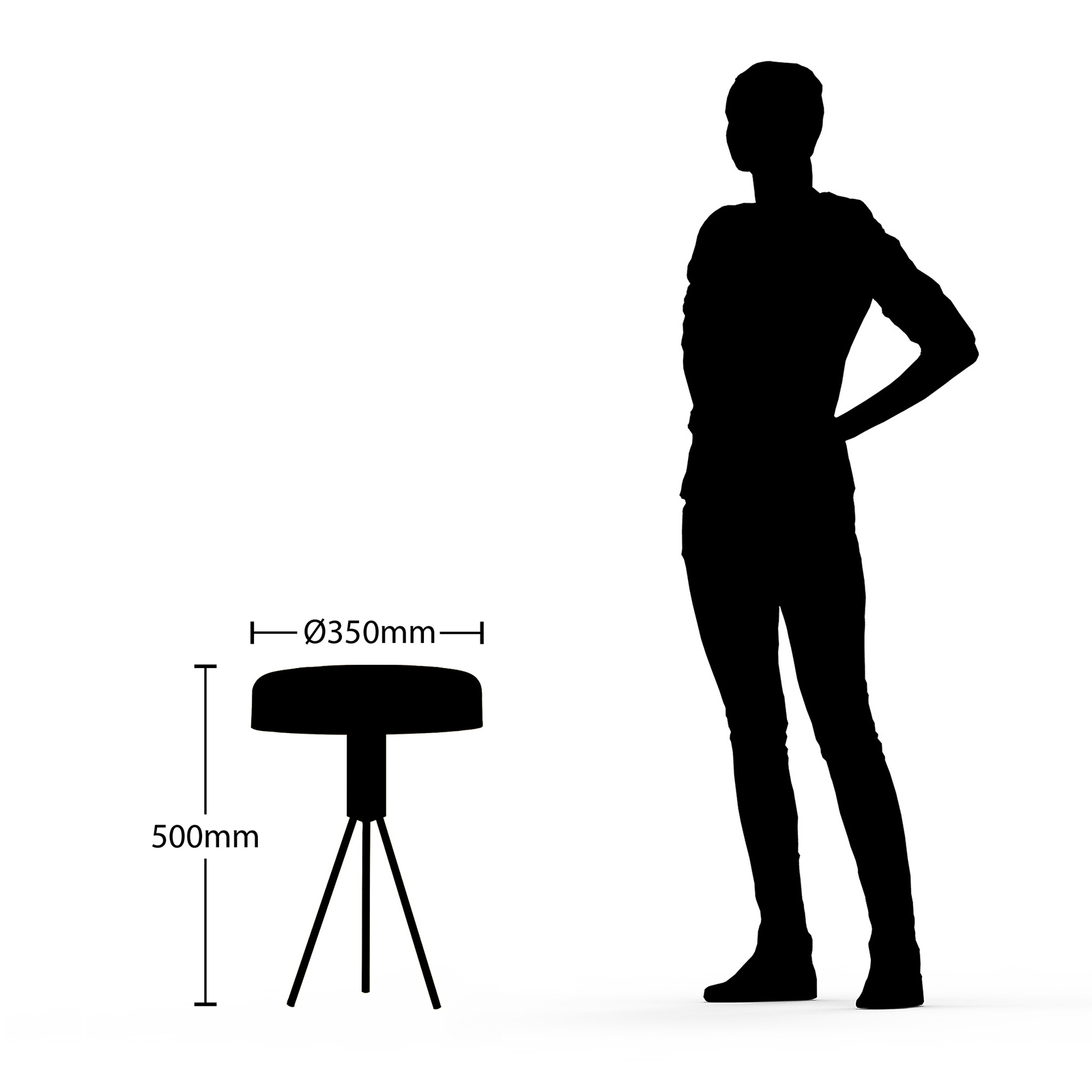 Lucande Filoreta -pöytävalaisin, Valkoinen - Image 6