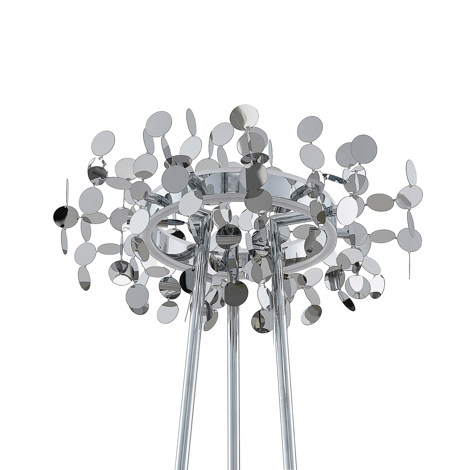 Lucande Glimmo -LED-lattiavalaisin, Kromi - Image 6