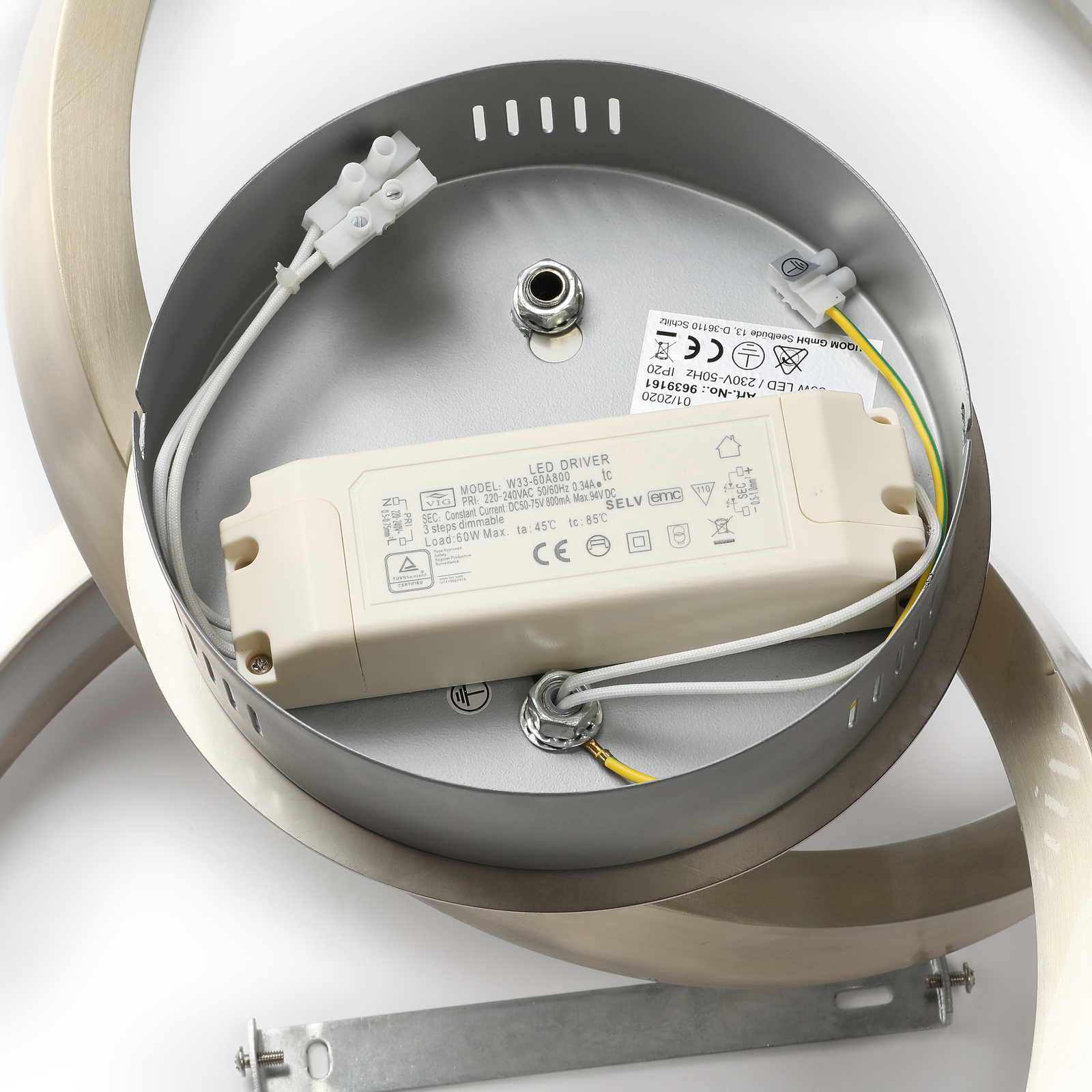 Lucande Gunbritt -LED-kattovalaisin, 60 Cm - Image 7